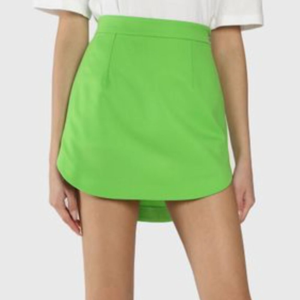 THE ATTICO | Green Mini Skirt